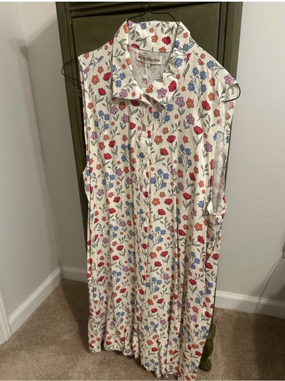Floral Sleeveless Dress NWT